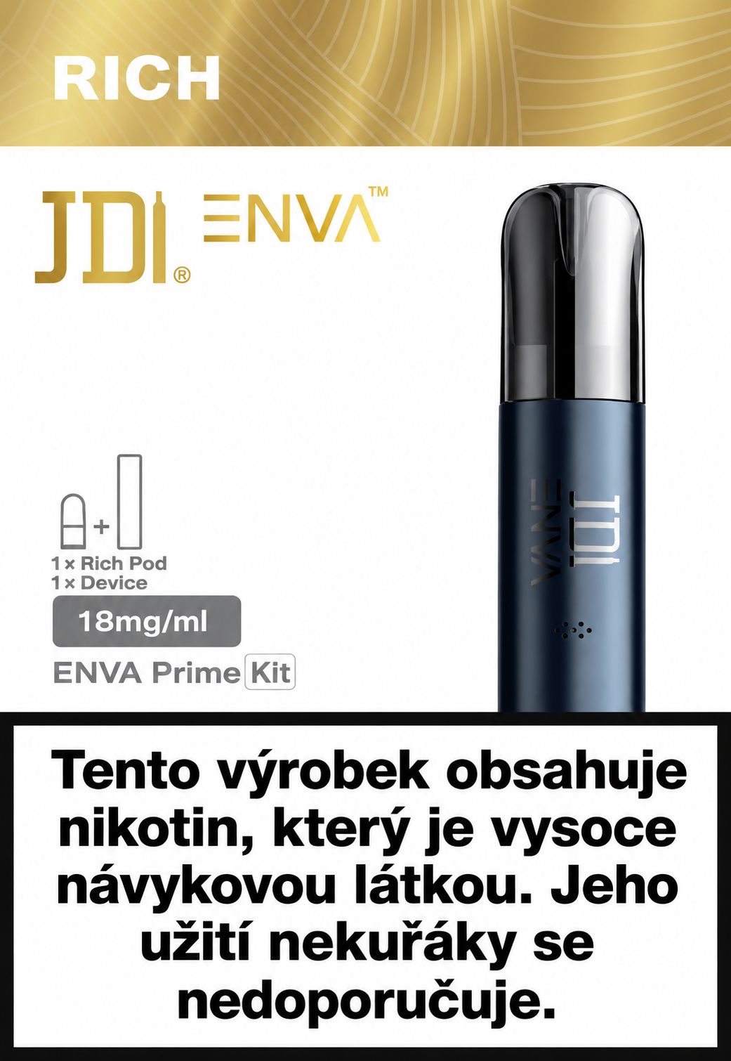 JDI ENVA Prime Midnight Blue
